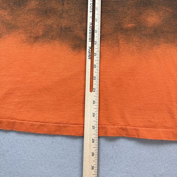 Vintage Disney The Lion King Shirt Mens Large Orange All Over Print AOP 90s - Picture 8 of 12